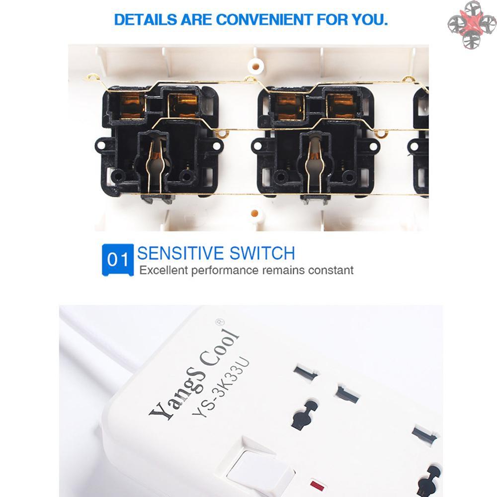 Ổ Cắm Điện Có Cổng Usb 250v, 10a, 2m