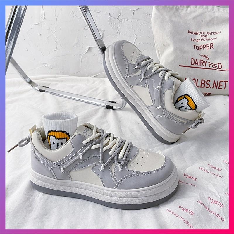 【HOT】Giày thể thao nữ Ulzzang Sneakers 2022 Giay Phong cách Hàn Quốc (5005)