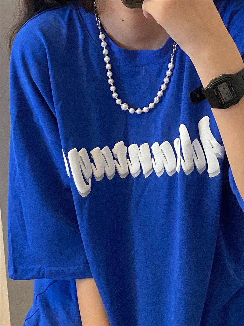 Áo phông tay lỡ phom rộng Yinxx, áo thun nam nữ unisex oversize ATL94