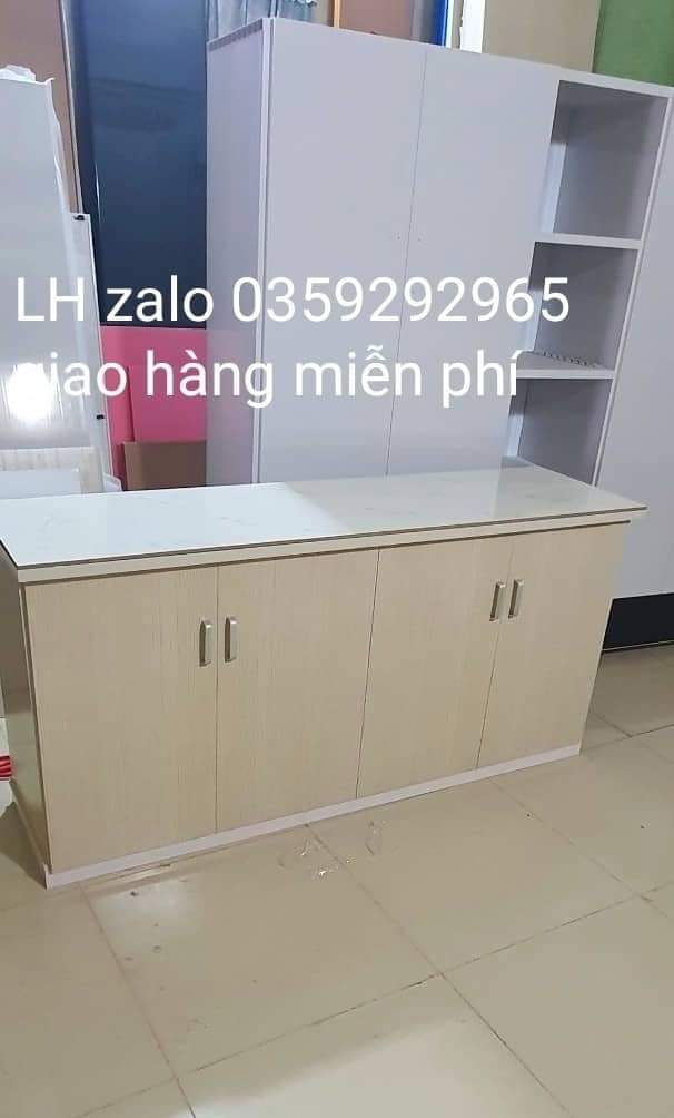Tủ bếp mini nhựa đài Loan ốp mặt gạch