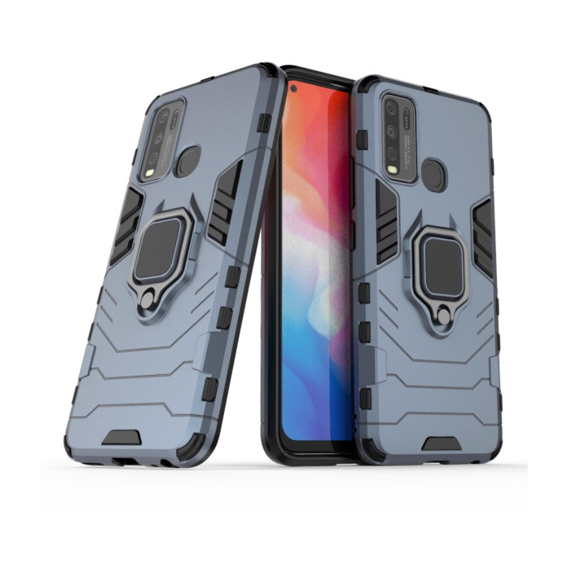 Ốp lưng dành cho Vivo Y50 iron man chống sốc kèm iring