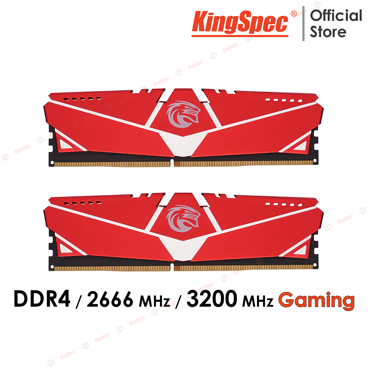 RAM KingSpec 8GB / 16GB DDR4 2666MHz / 3200MHz Gaming | KS-P Series - Hàng Chính Hãng