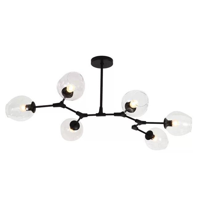 Đèn thả trần 6 bóng,đèn trang trí trần, đèn trần, đèn decor