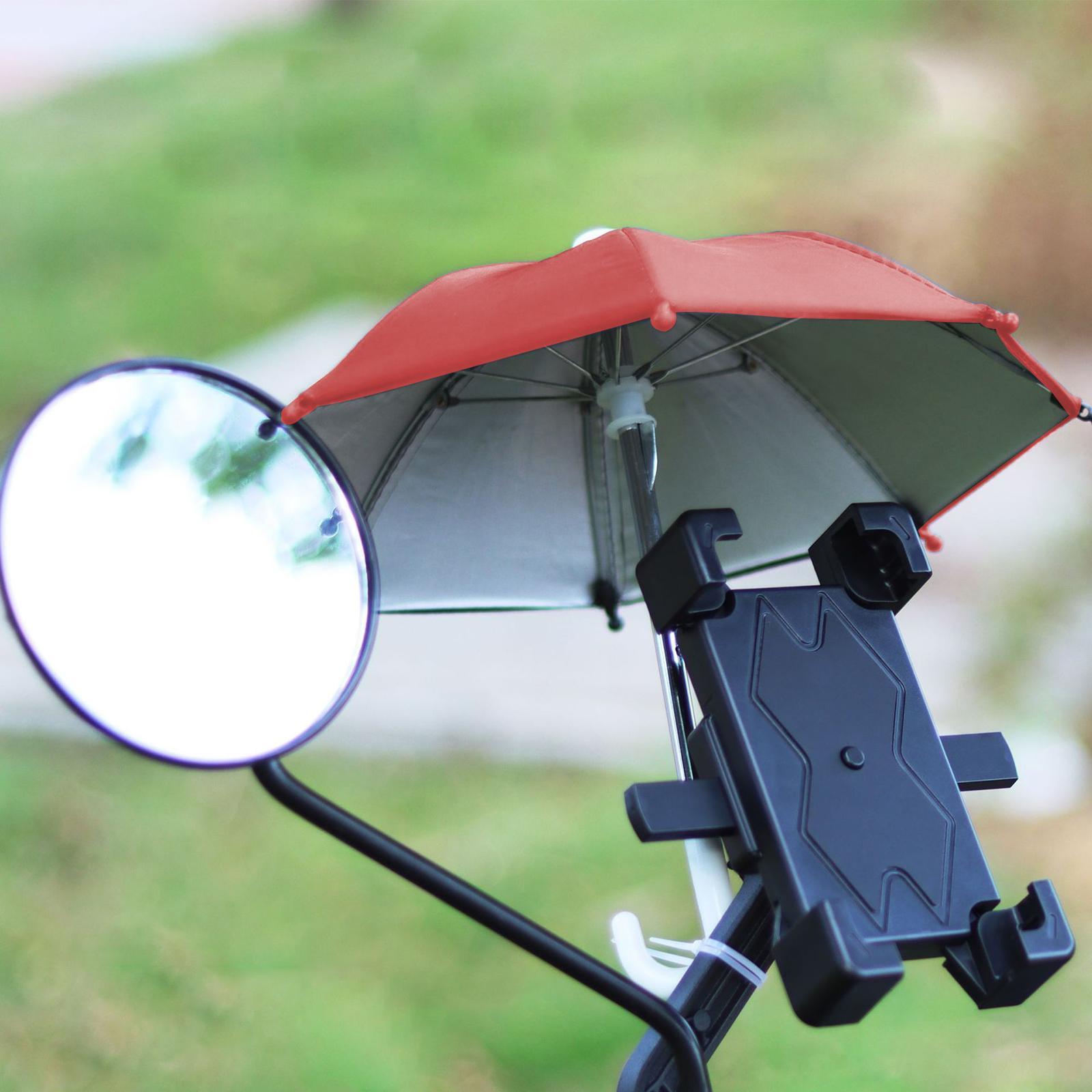 Phone Umbrella Sun Shade for Outdoor Vehicle Toy