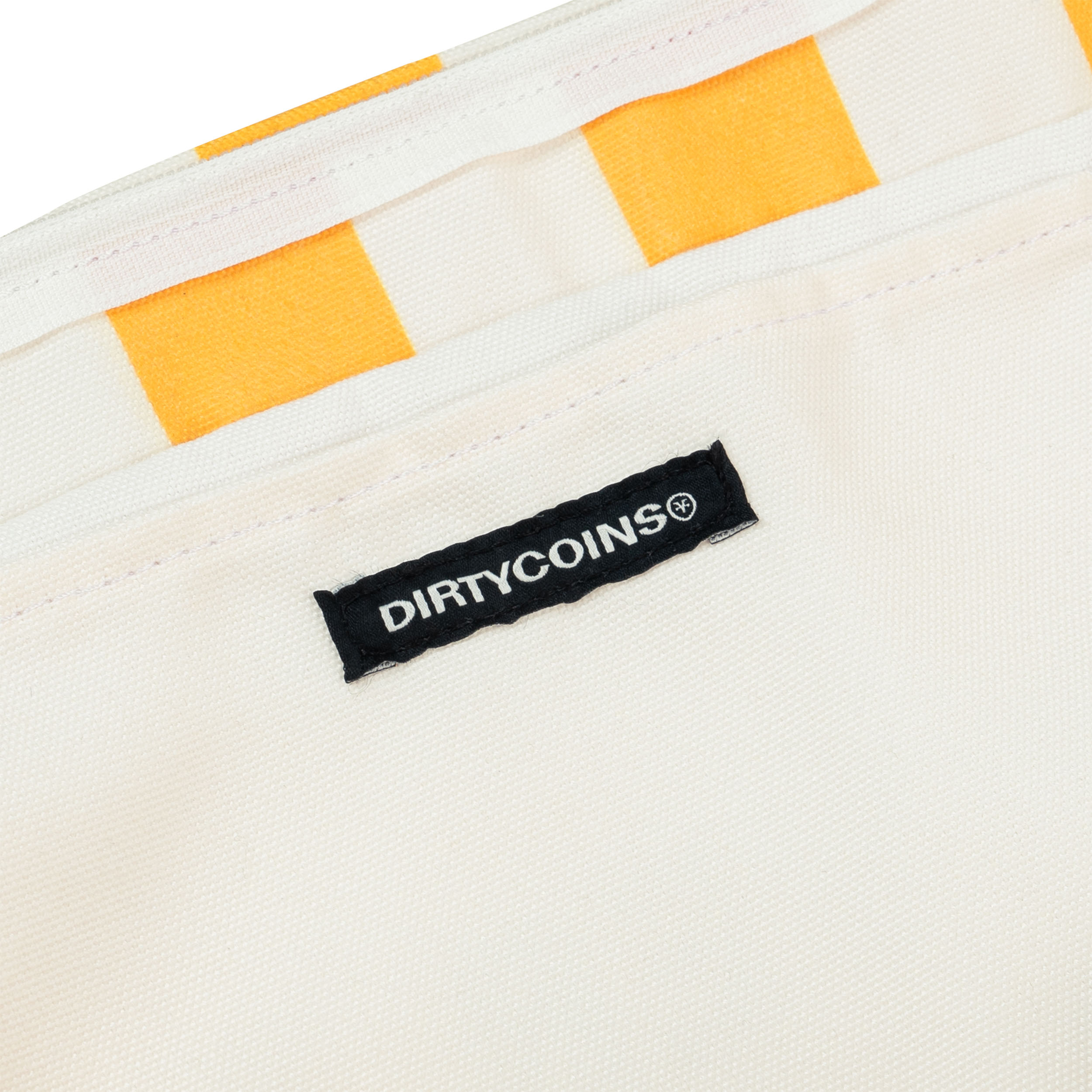Túi Tote DirtyCoins Canvas Never Try Striped