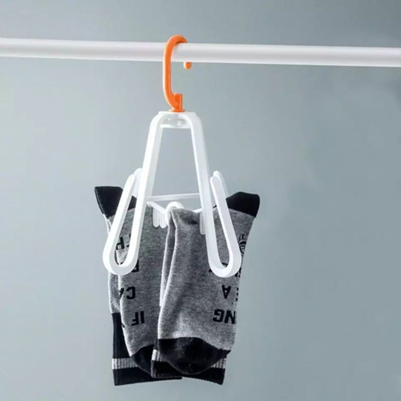 Combo 2 móc treo phơi giày dép thông minh đầu xoay 360 độ , xếp gọn tiện lợi khả năng chịu lực cao ,không tốn diện tích , mau khô ráo nước tiện lợi