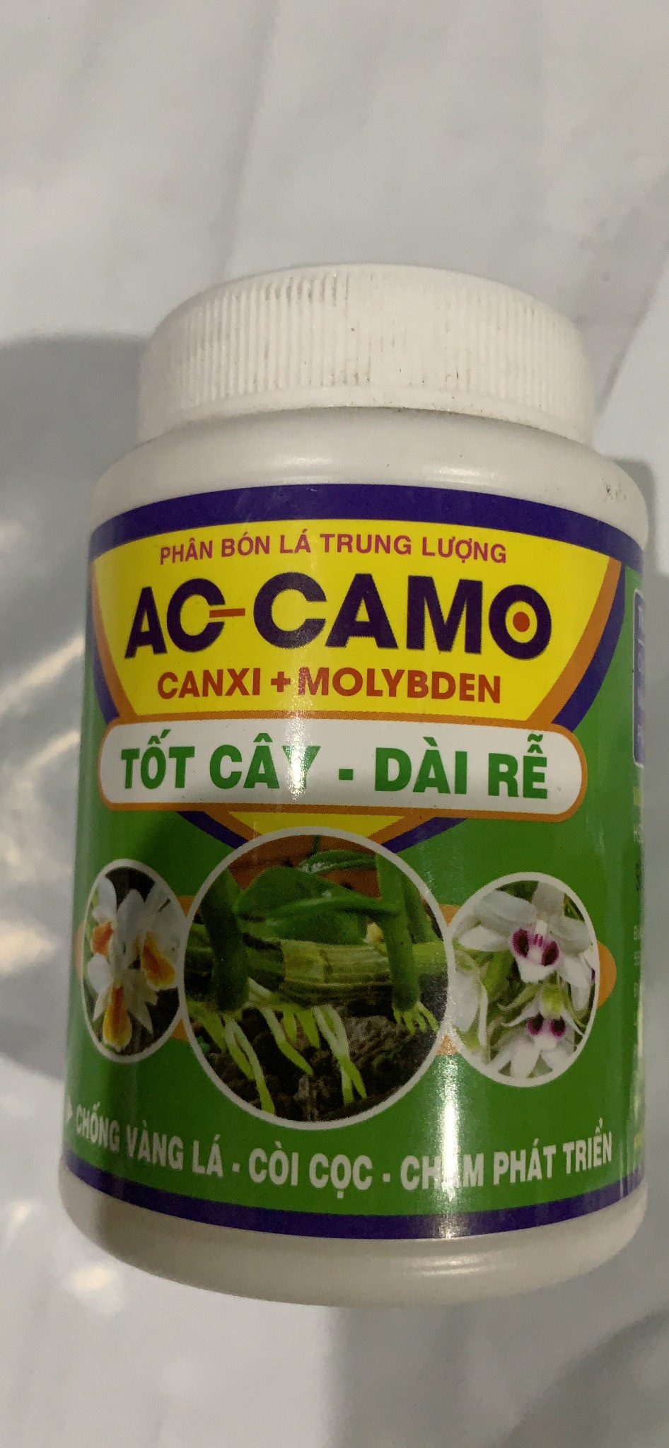 Phân bón lá trung lượng trung lượng AC - CAMO lọ 100g