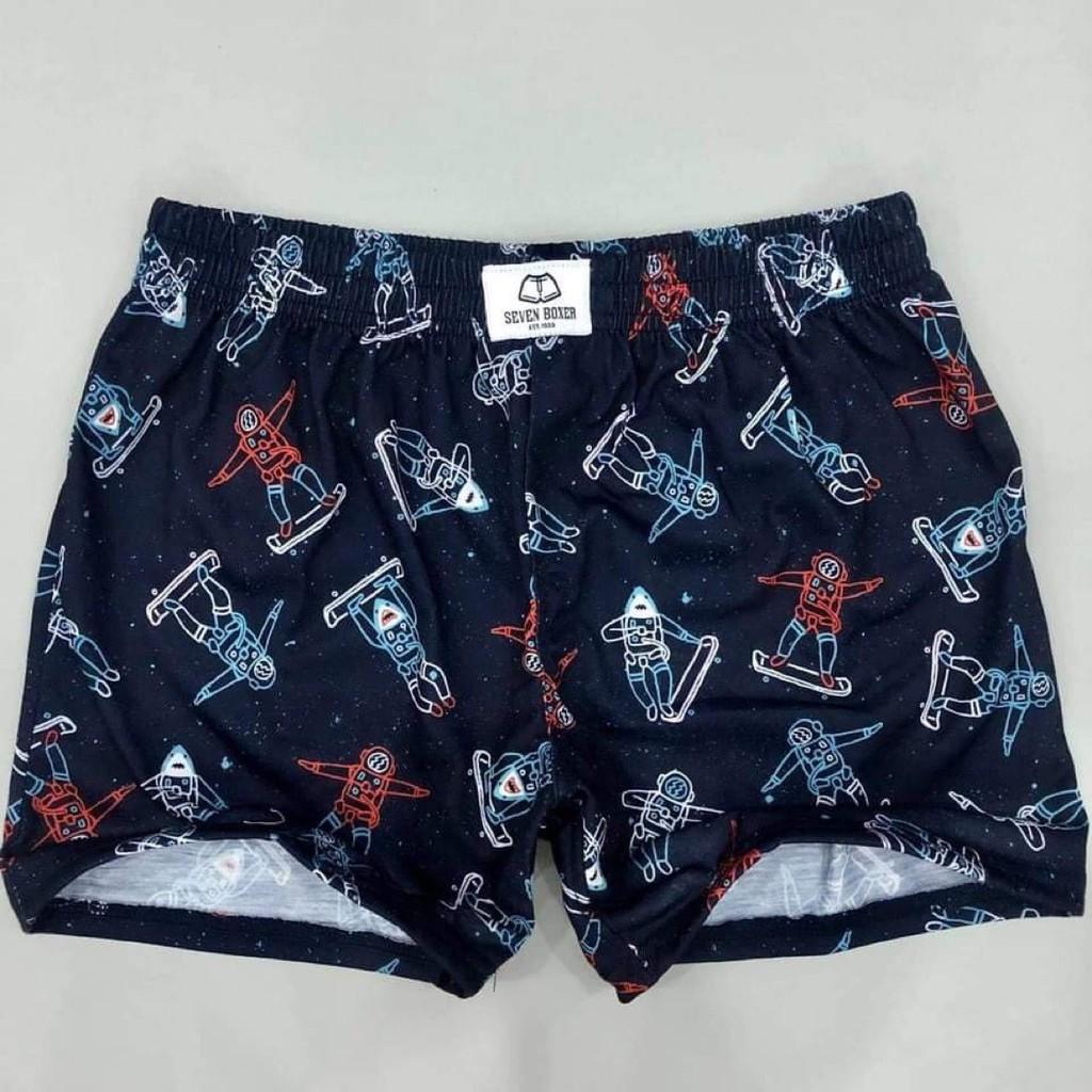 Combo 5 quần đùi thun ngủ nam