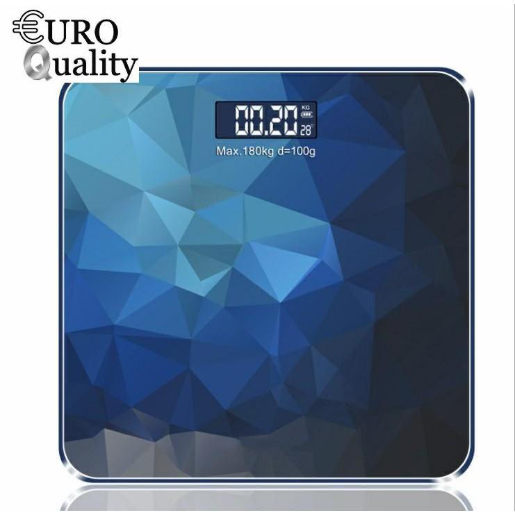 Cân sức khoẻ điện tử và đo nhiệt độ môi trường cao cấp Blue Diamond (max=180kg,+/- 100g)