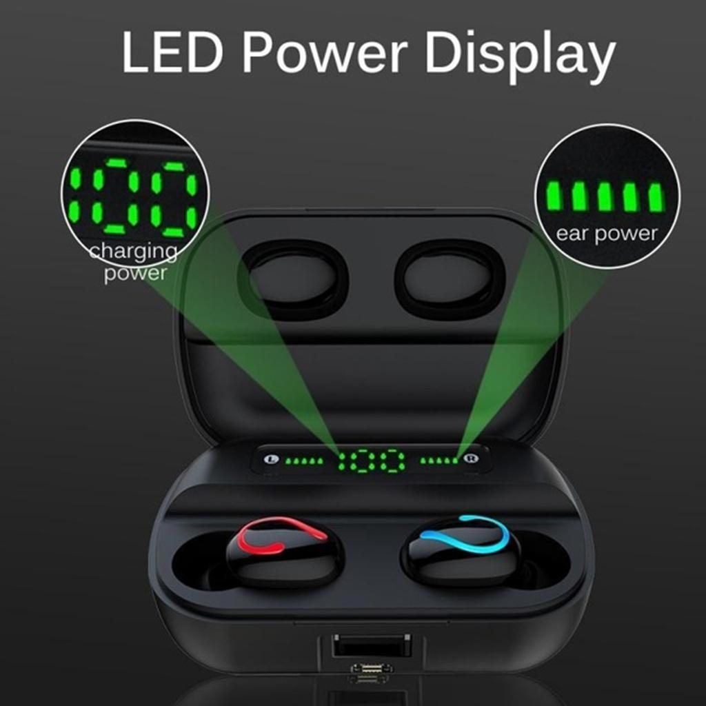 Wireless Earphones Bluetooth 5.0 Headphone Headset with Mic