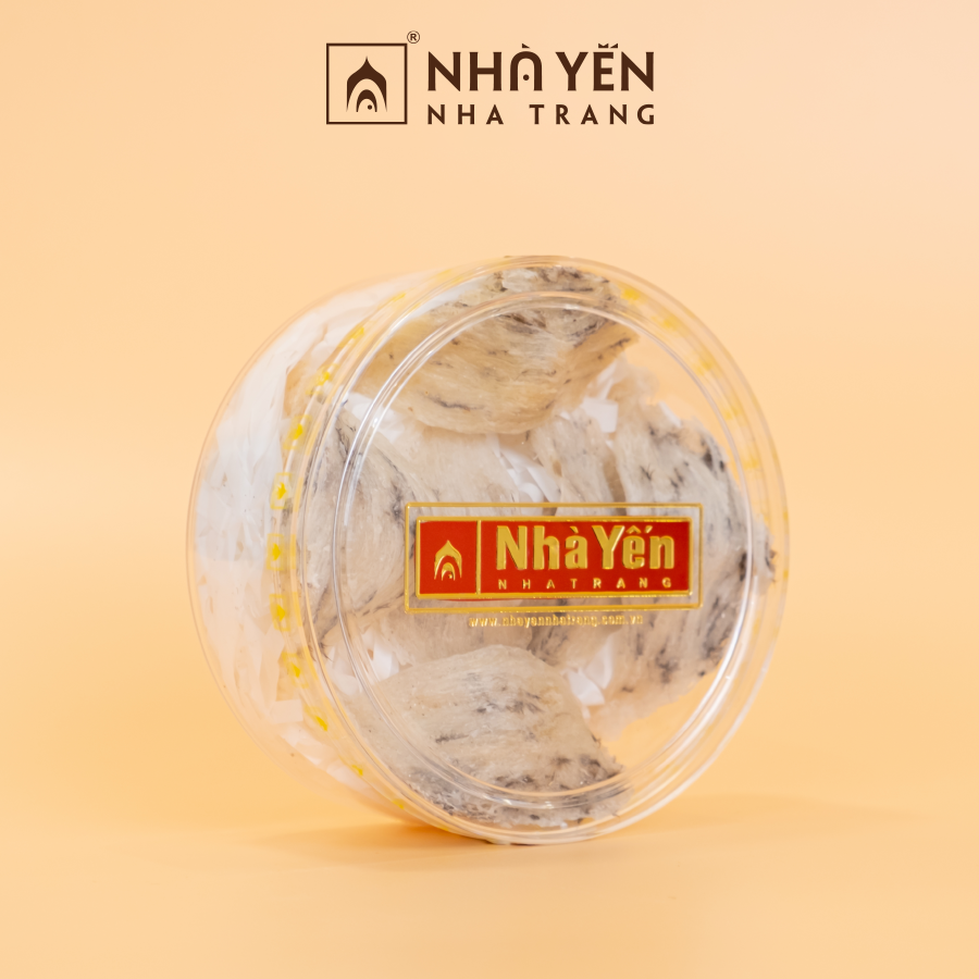 Tổ Yến Trắng Thô - Hộp 50 Gram - Loại Chất Lượng 39 - Tổ Yến Thô - Tổ Yến Nguyên Chất - Nhà Yến Nha Trang - Đặc Sản Nha Trang - Yến Sào Chất Lượng