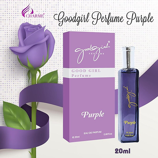 Nước hoa nữ Charme Good Girl Purple 20ml - Màu Tím