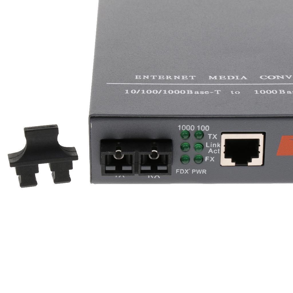 Premium Fiber Optical Media Converter SC Dual Fiber Multi Mode 1000Mb/s