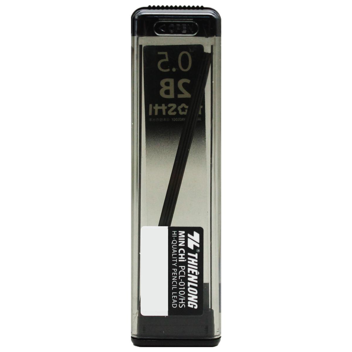 Ruột Chì Hoshi 2B 0.5 mm - Thiên Long PCL-010/HS (15 Ngòi)