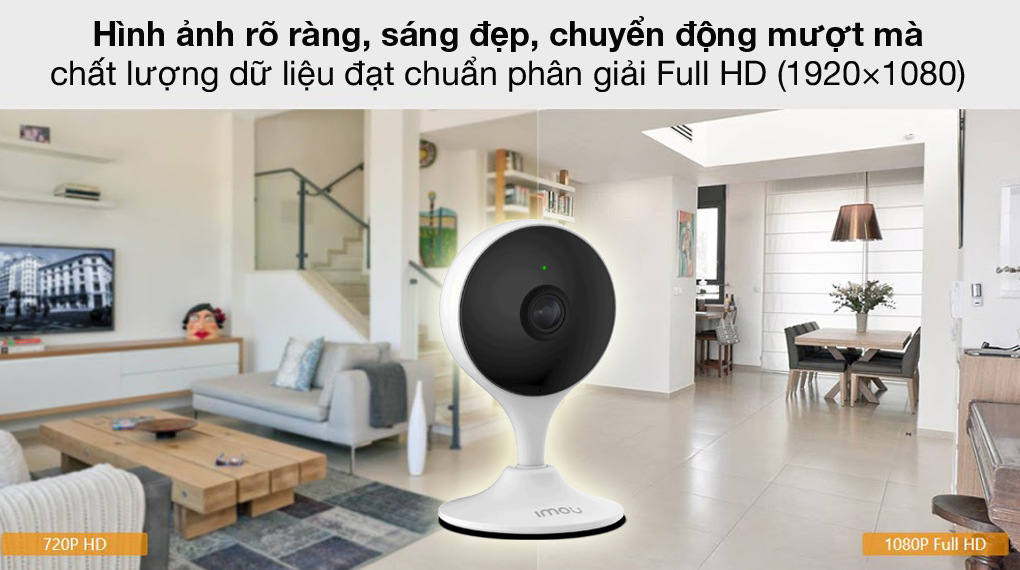 Camera Wifi trong nhà IMOU CUE 2  I  IPC-C22EP-A  I  Hàng chính hãng  I  Bảo hành 2 năm