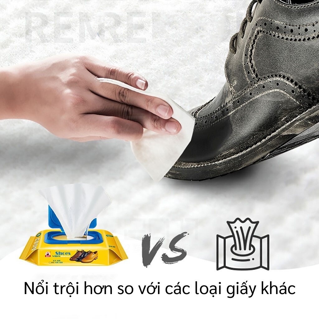 Giấy lau giày sneaker bịch 30 tờ ,tiện lợi siêu sạch vệ sinh giày gọn nhẹ nhỏ gọn dễ dàng mang theo