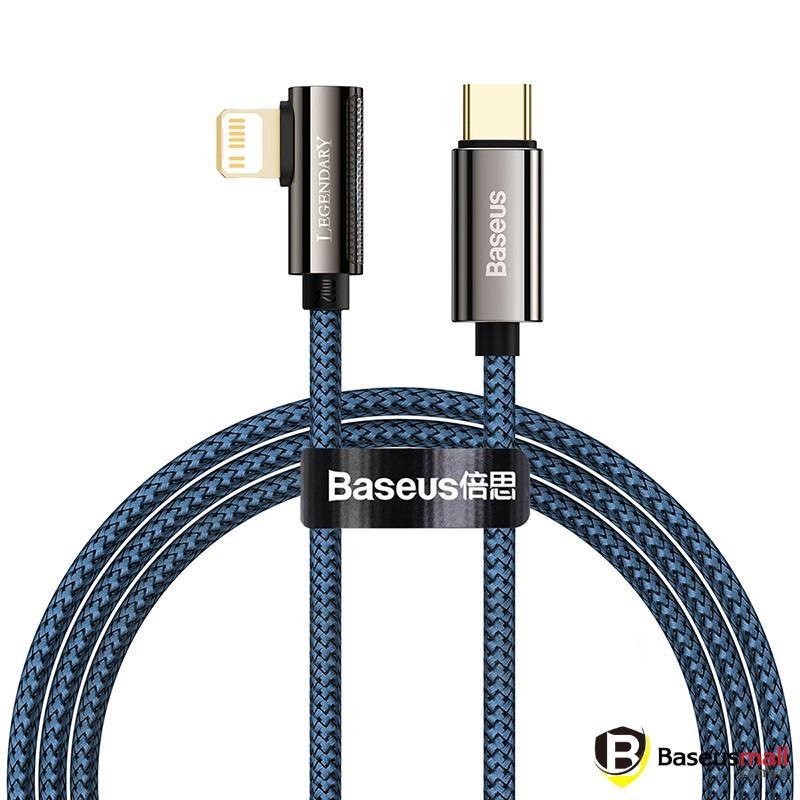 Baseus -BaseusMall VN Cáp sạc Type C to L Baseus Legend Series Elbow Fast Charging Data Cable (Hàng chính hãng