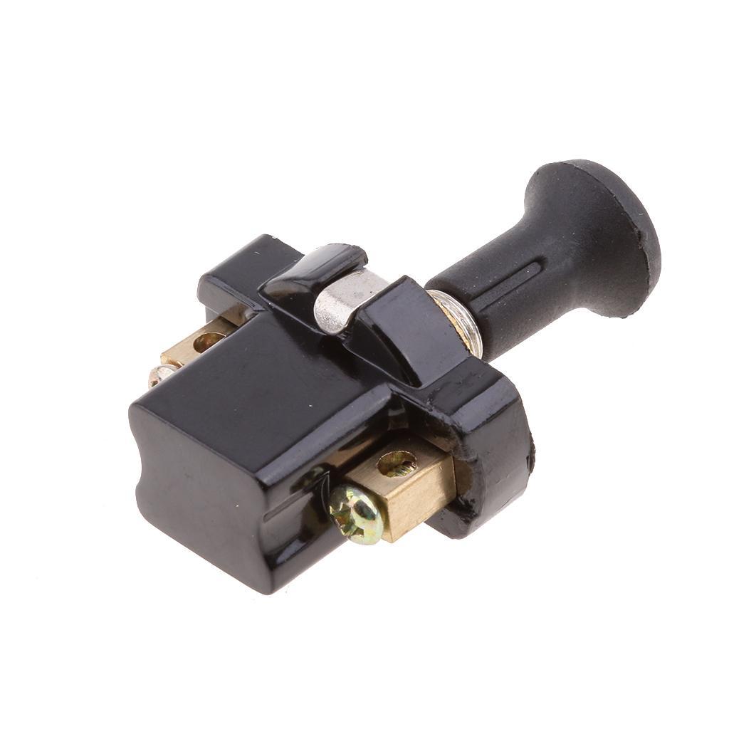 3 Automotive RV Boat Marine Push Pull Button Starter Switch On Off