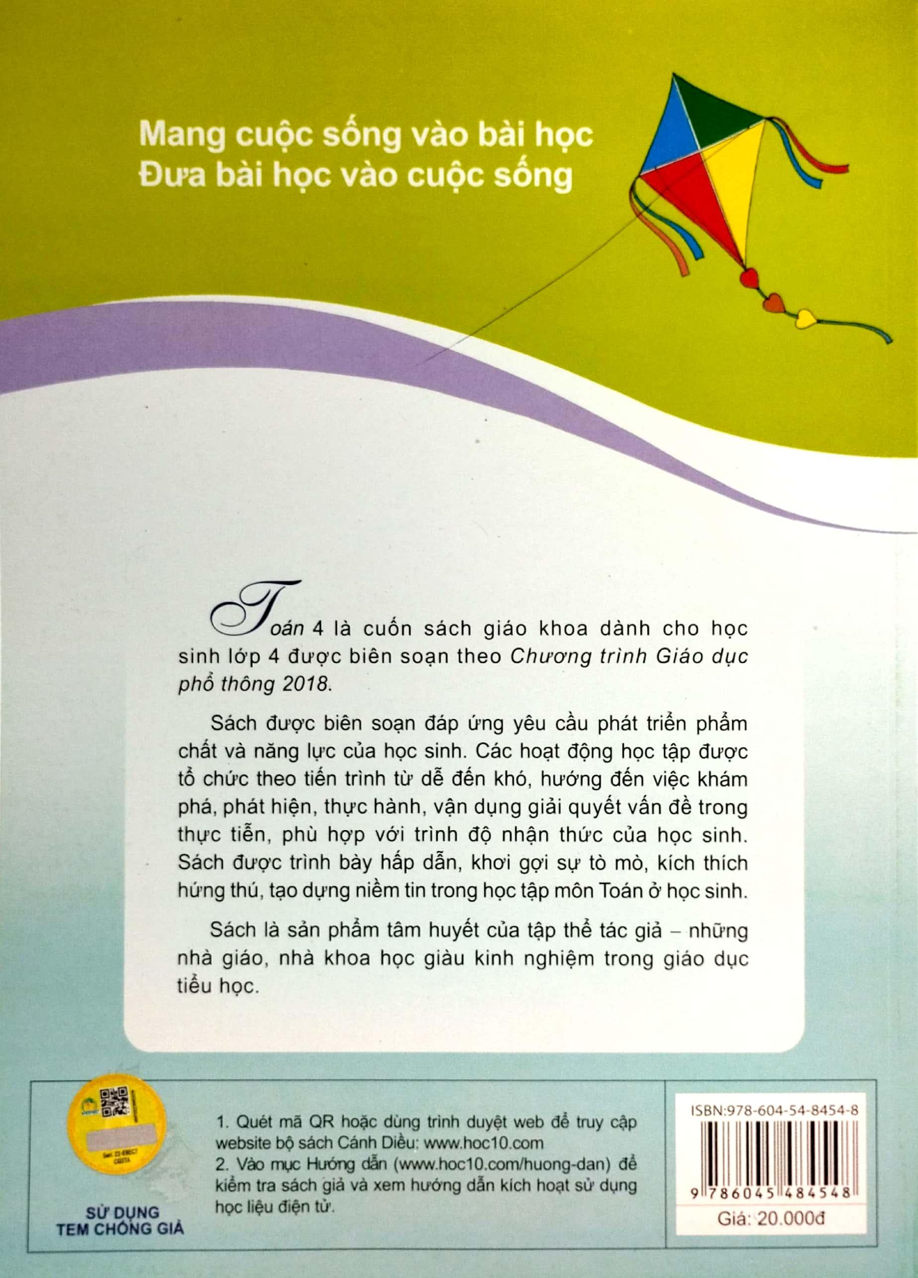 Toán 4 - Tập 2 (Cánh Diều) (Chuẩn) - ảnh 8