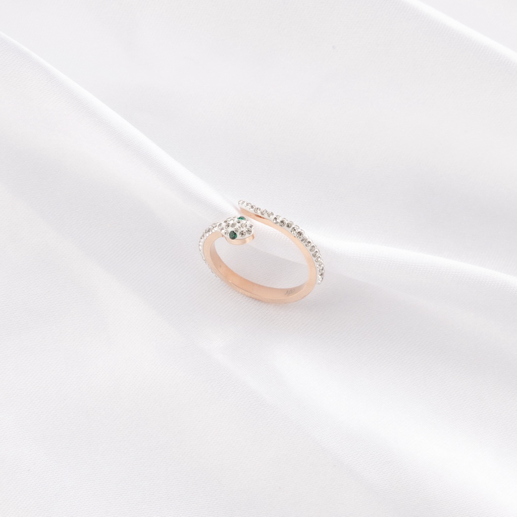 Nhẫn CDE Serpenti Rose Gold Ring CDE8005