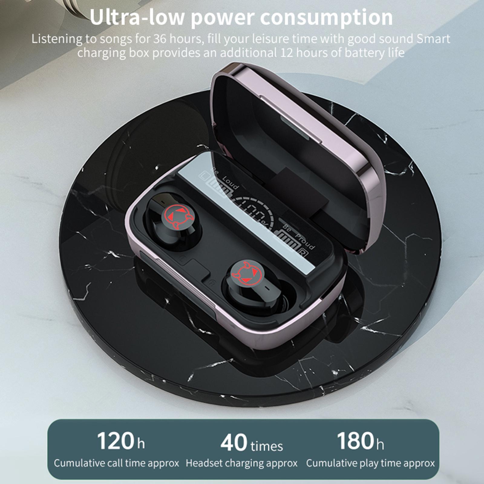 True Wireless Mini Low Latency Touch Control for outdoors black