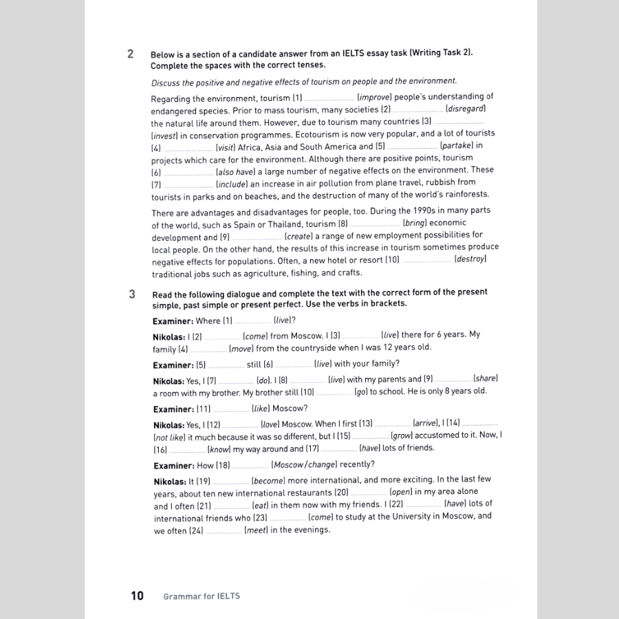 Sách Collins Grammar For IELTS (Kèm CD Hoặc File MP3) - Tái Bản