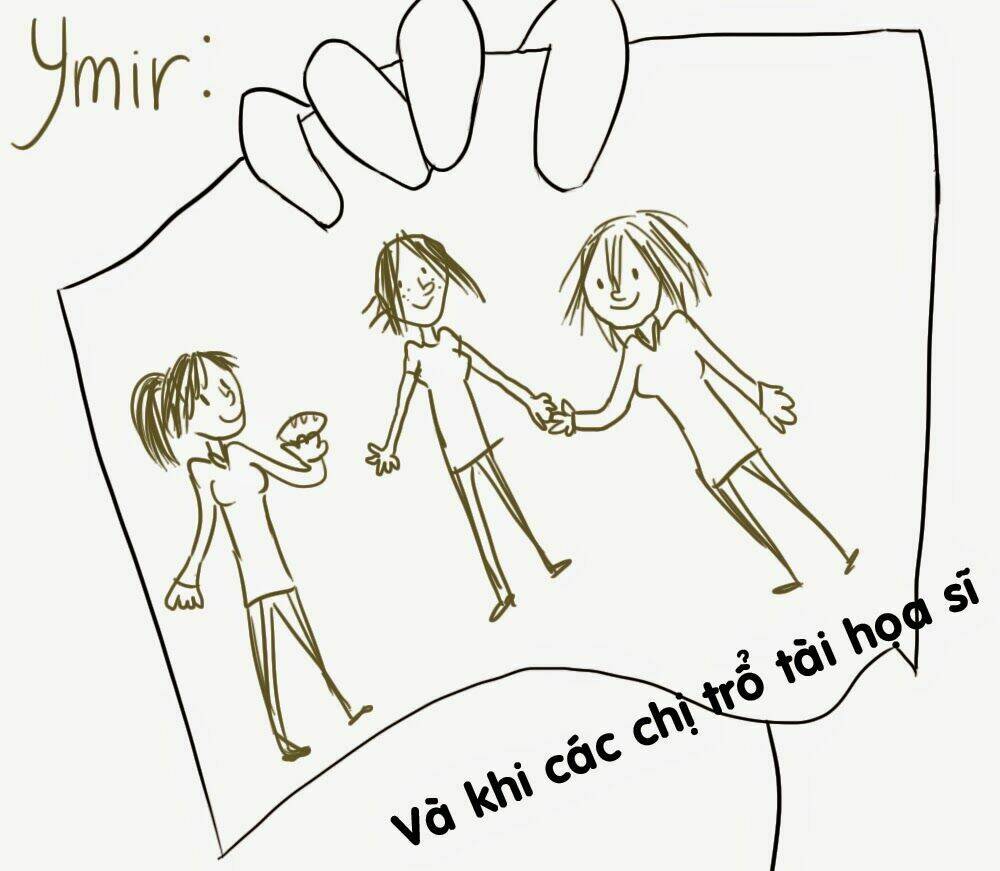 đại chiến titan - doujinshi về các cô gái chapter 23 14