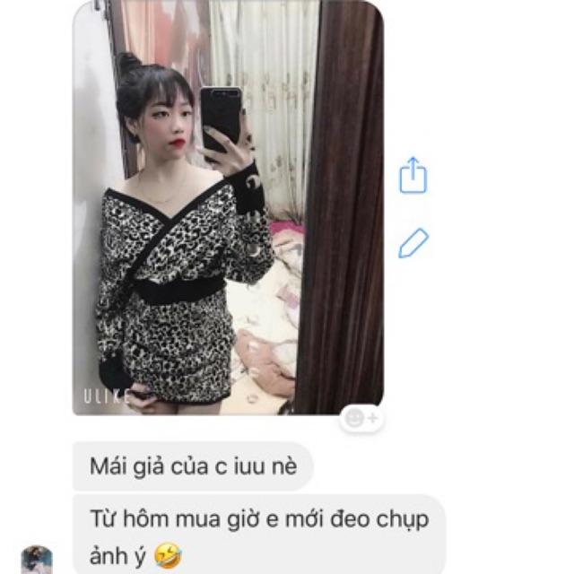 Tóc mái thưa giả