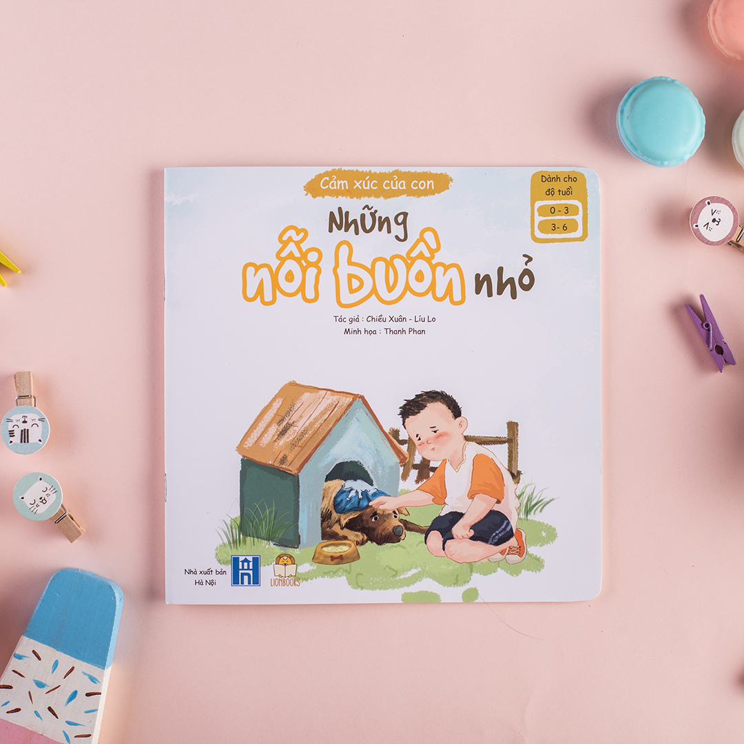 Set 4 Cuốn Cảm Xúc Của Con - Sách Đọc To Cho Bé 0-3-4-5-6 Tuổi