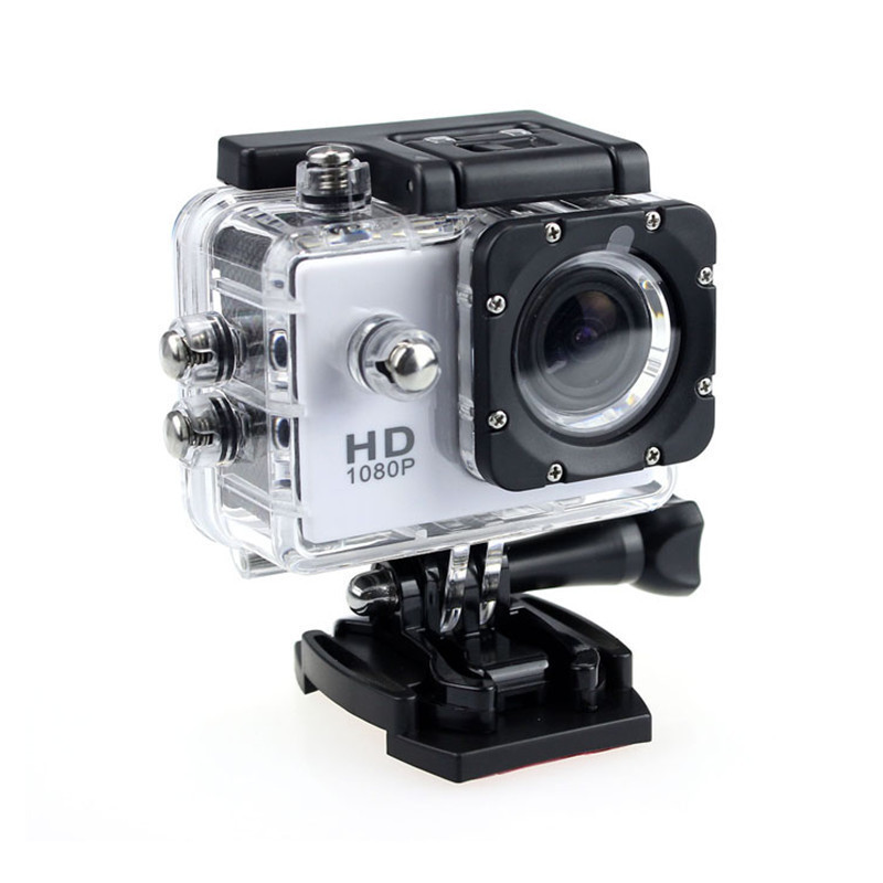 Camera hành động dưới nước không thấm nước video Ghi máy quay phim Sport Cam HD 1080p LENS RET