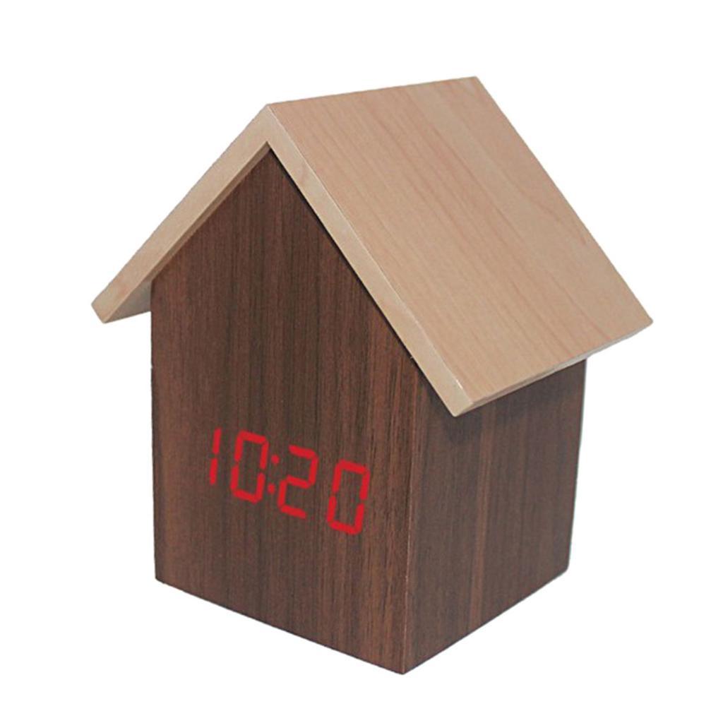 Korean Style Digital Clock Desk Electronic Alarm Timer Mantel Ornament Gift