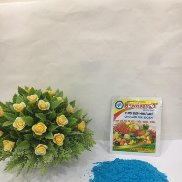 Phân bón Newriver 20-20-20 gói 30gr - DƯỠNG CÂY