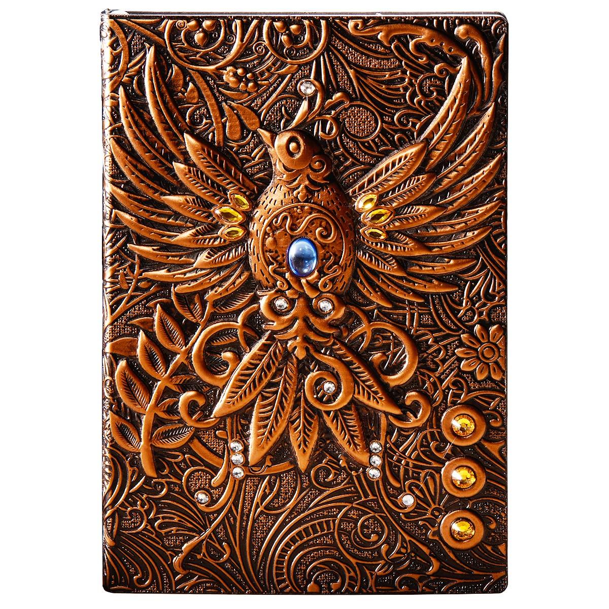 A5 Lined Notebook, Bìa cứng, Nhật ký cũ, Notebook da cổ điển, Line, Lines Travel Notebook Calepin, Notepad Handmade, Món quà đẹp cho nam giới, phụ nữ, thanh thiếu niên