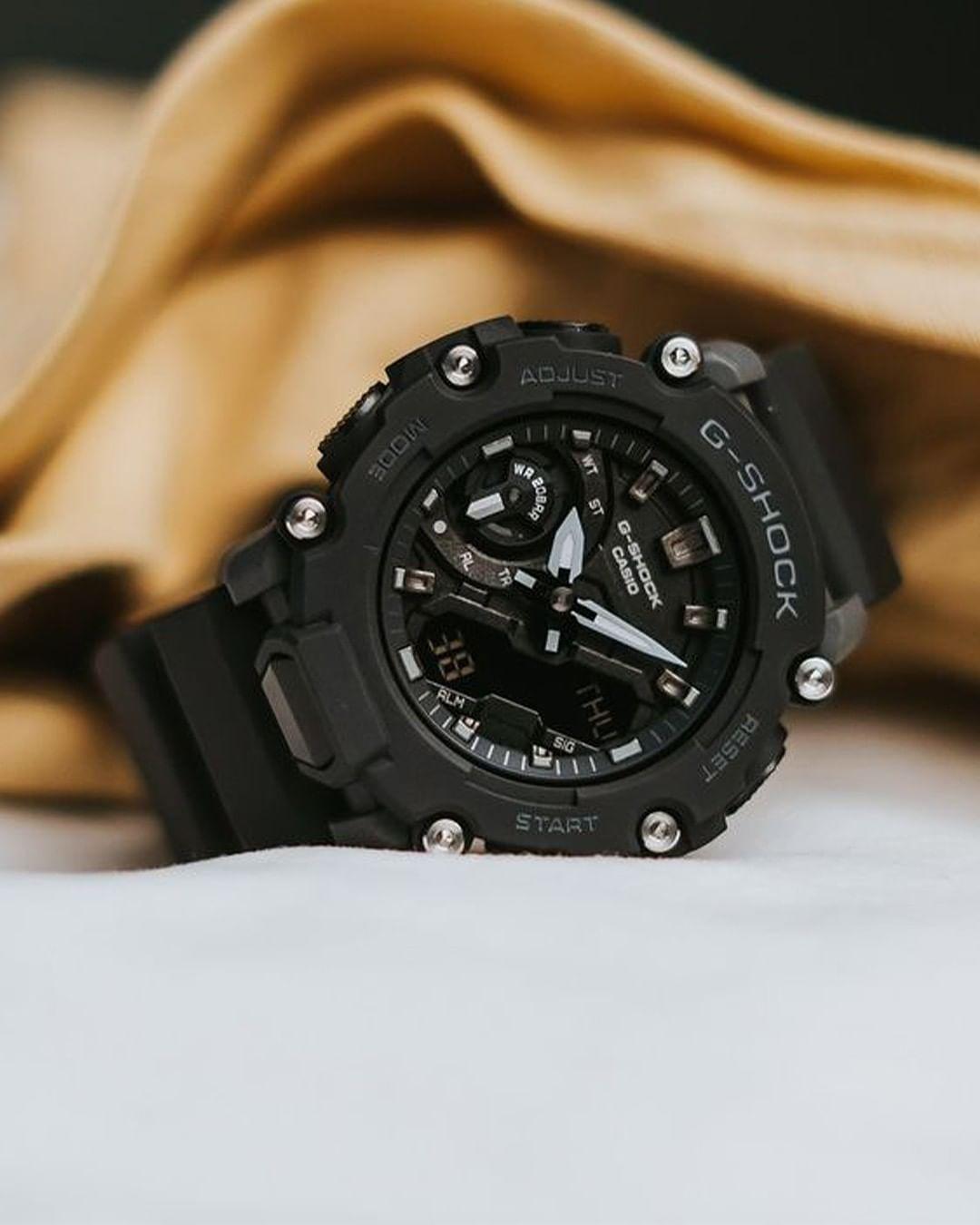 Đồng Hồ Nữ Dây Nhựa G-Shock GMA-S2200-1ADR Chống Nước 200m | GMA-S2200-1A