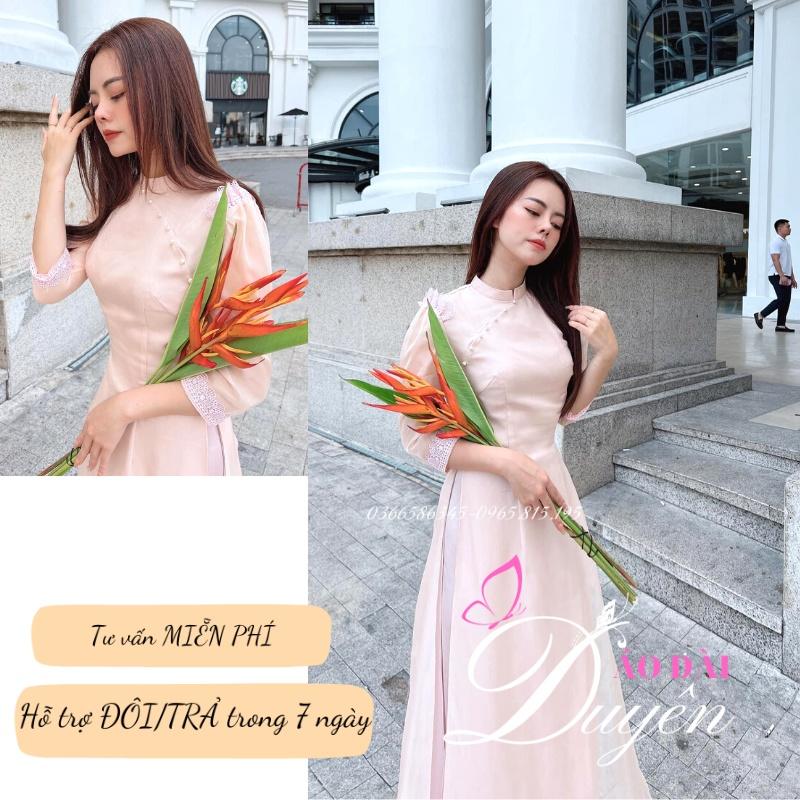Áo dài cách tân 4 tà HẠ VŨ hàng thiết kế siêu hot