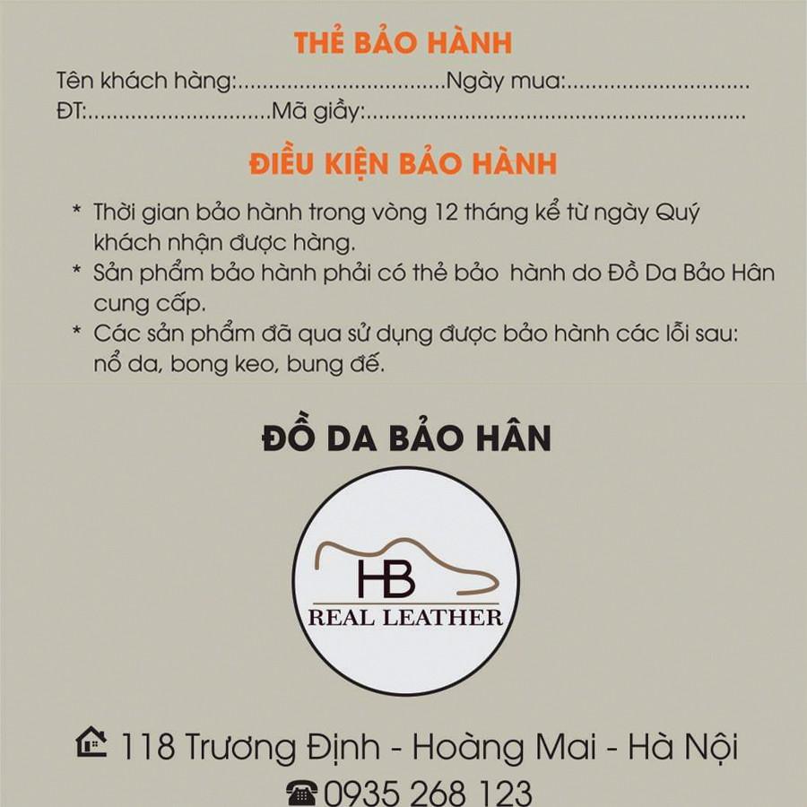 Giày Lười Nam Da Thật Có Video Đế Khâu Mã SL01