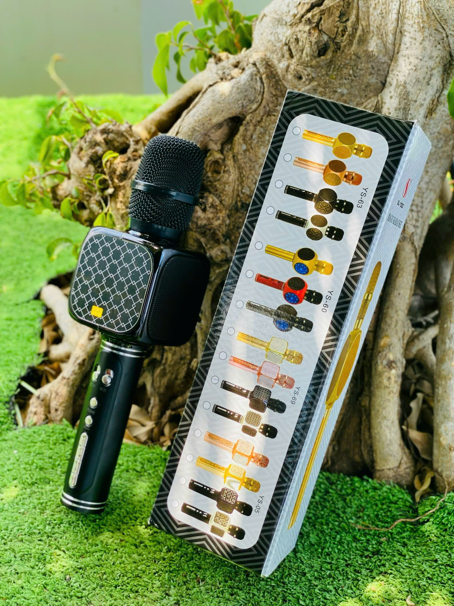 Micro Kèm Loa Bluetooth YS69 Hiệu Ứng Đổi Giọng Chuyên Nghiệp, Tích Hợp Loa Ngay Trên Micro, Karaoke Gia Đình, Giảng Dạy, Hội Họp hàng nhập khẩu