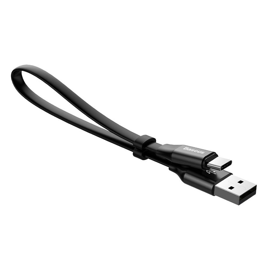 Cáp sạc và truyền dữ liệu USB chân Type-C chính hãng Baseus dài 23cm