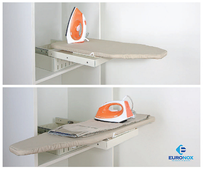 Cầu là xoay âm tủ Built-in Wardrobe Rotating Foldable Iron Rack