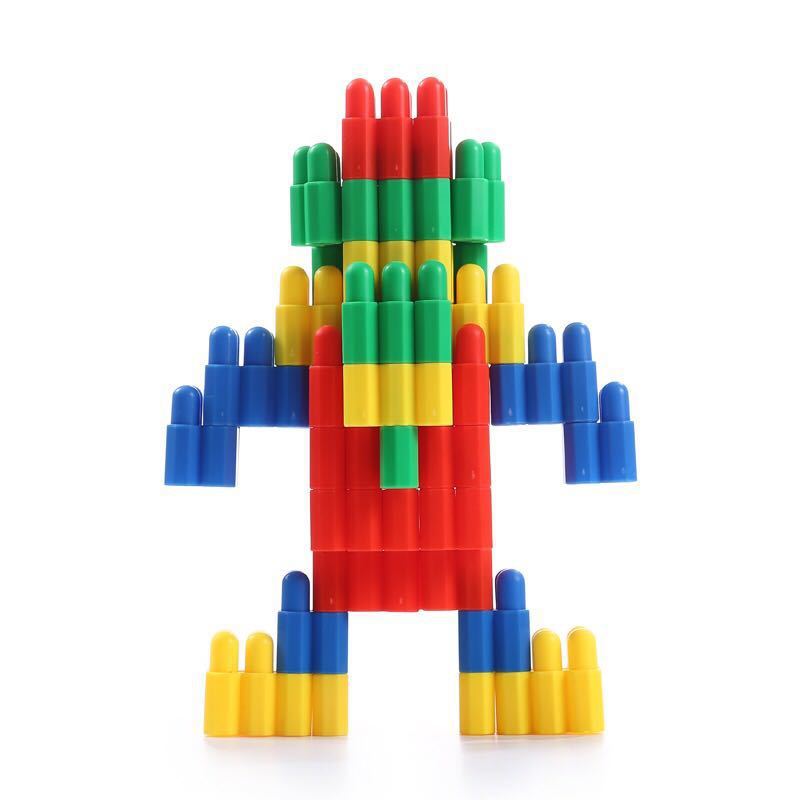 Đồ chơi ráp hình lắp ghép tai thỏ lego cho bé. Màu ngẫu nhiên