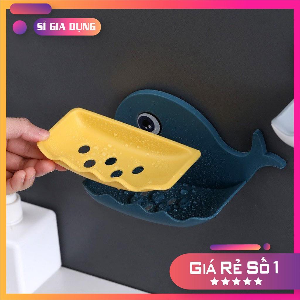 Khay đựng xà bông dán tường hình cá heo