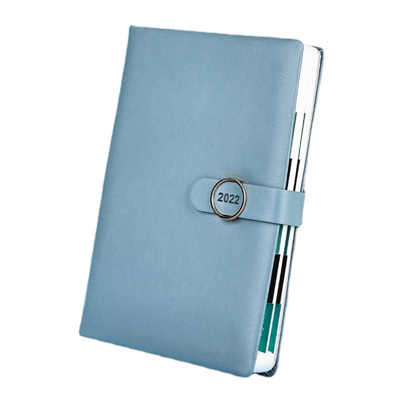Business A5 Notebook, Loose Leaf PU Leather Cover Journal Notepad Notebook, 200 Sheets Paper Gifts