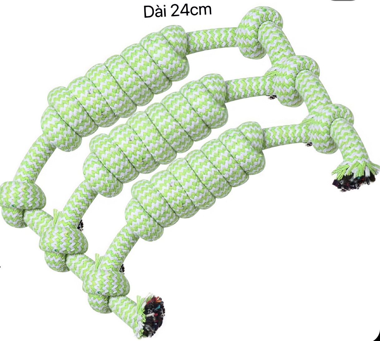 DÂY GẶM COTTON HÌNH KHÚC XƯƠNG LOẠI TO CHO CHÓ GẶM SẠCH RĂNG