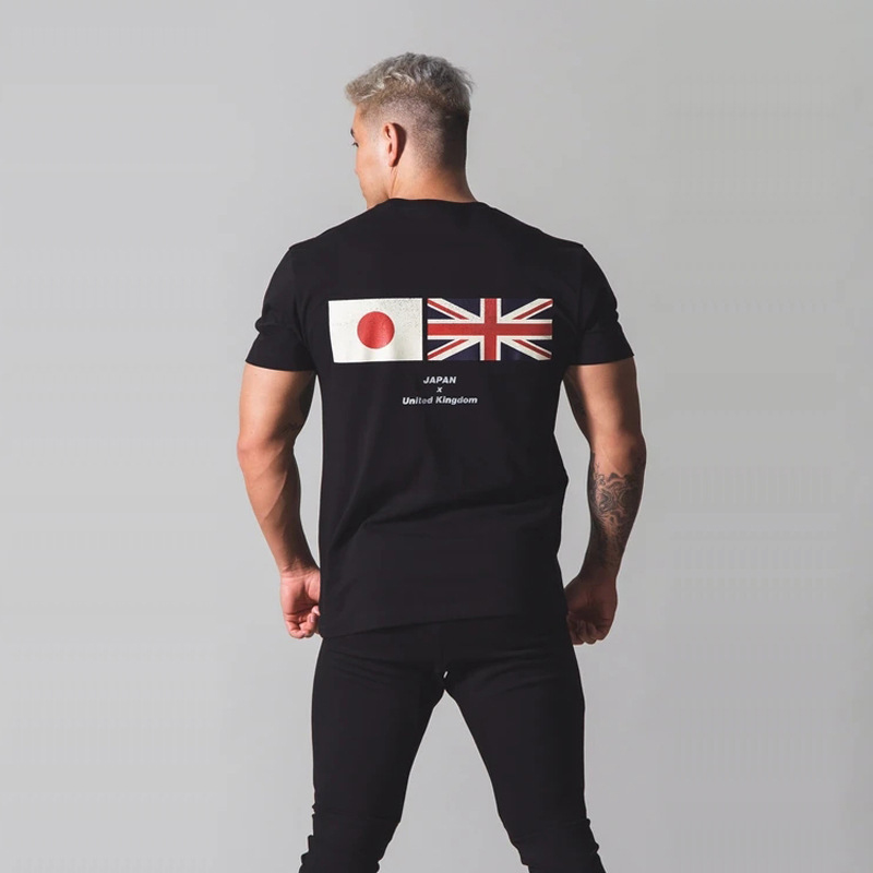 Áo cộc tay nam tập gym form rộng Japan LYFT hàng đẹp