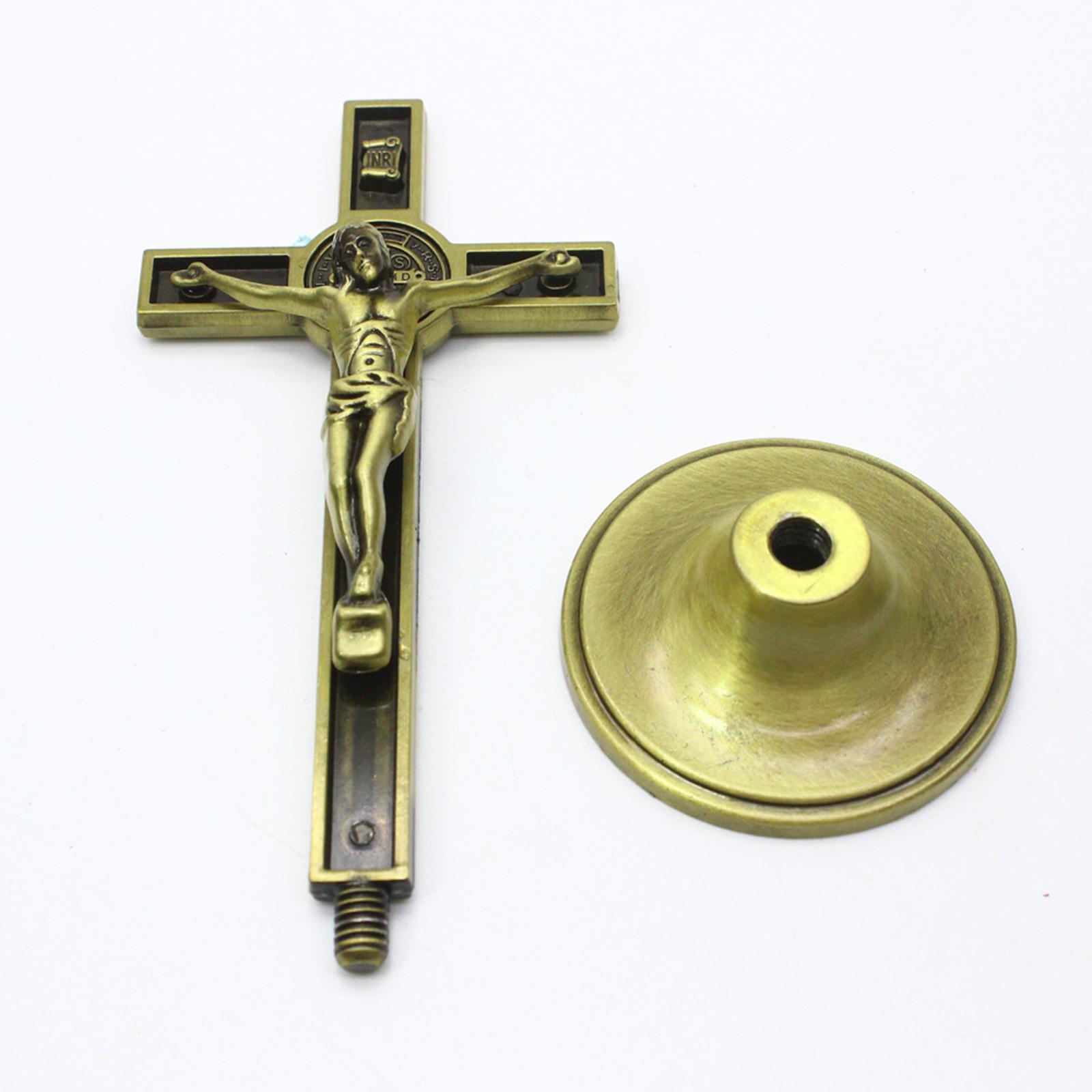 Standing Crucifix Gifts Decor On Durable for Desk