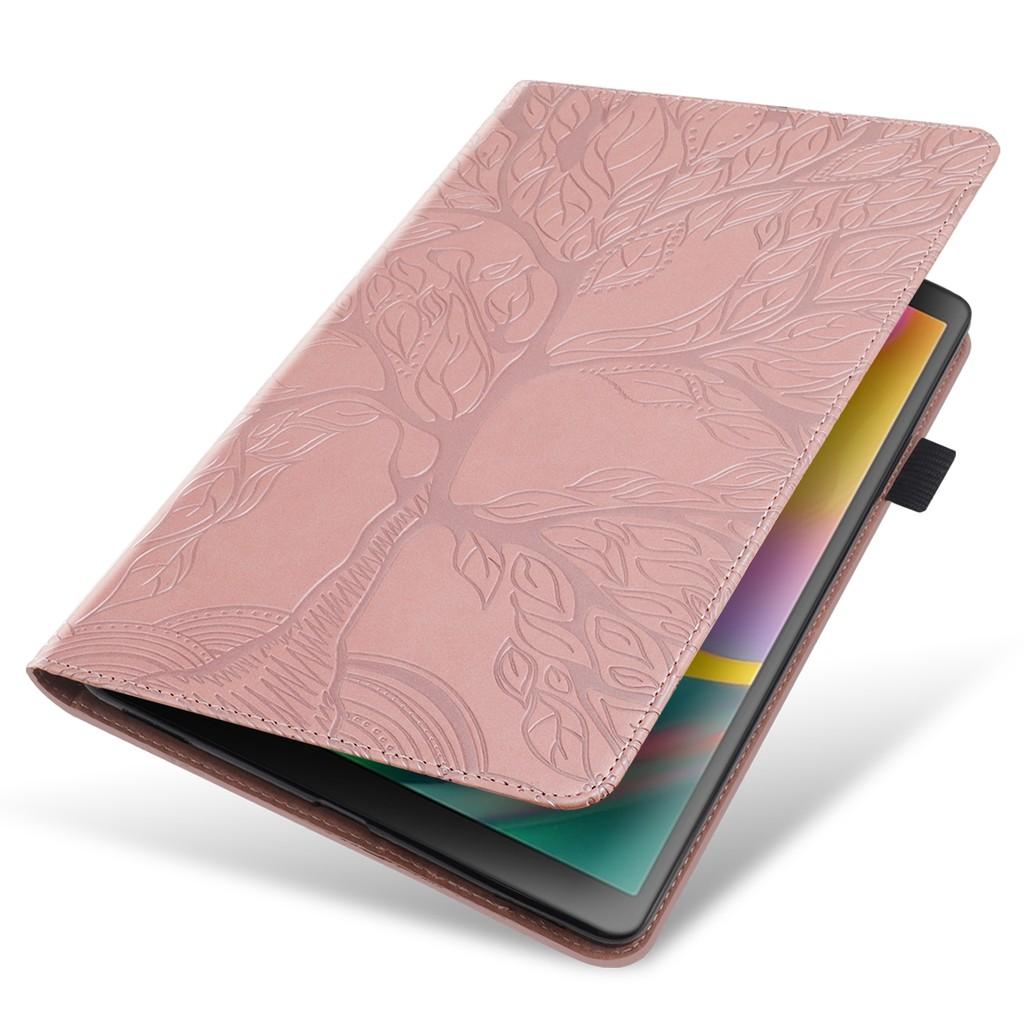Bao da máy tính bảng nắp gập PU và silicon mềm có ngăn đựng thẻ cho Samsung Galaxy Tab A 10.1 2019 SM-T510 SM-T515