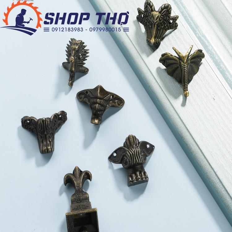 Chân hộp giả cổ C003 47x38 (set 4 cái)