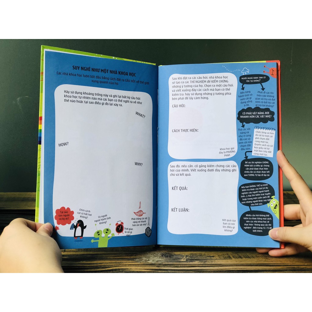 Sách khởi điểm của tư duy kỹ thuật usborne stem - bìa cứng, in màu