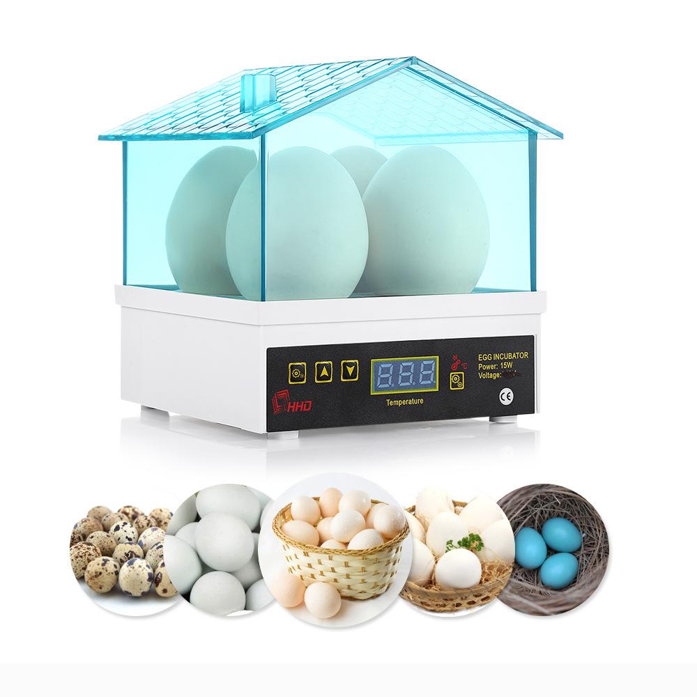 Máy Ấp 4 Trứng Máy Ấp Trứng Tự Động Kỹ Thuật Số Mini Máy Ấp Trứng Tự Động 4 Trứng Ấp Máy Ấp Gia Cầm Gia Cầm Cho Gà