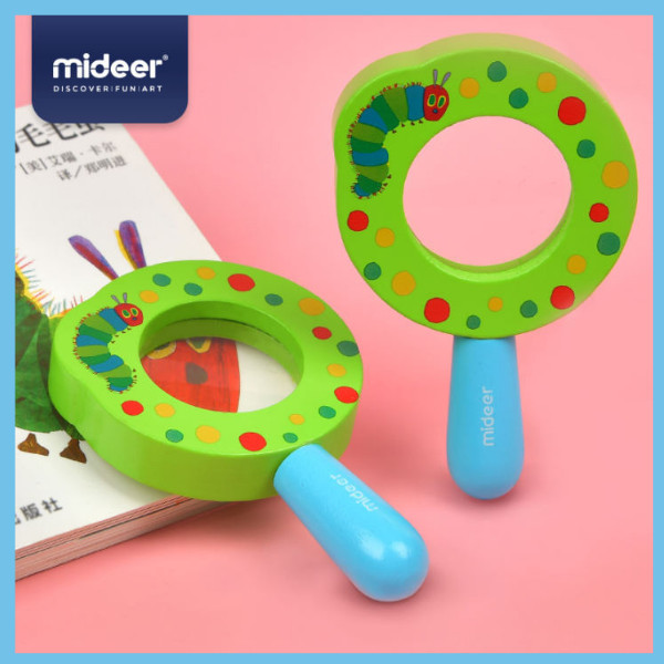 Đồ Chơi Kính lúp Khám phá thế giới - Mideer X Eric Carle Kids Magnifying Glass - MD0112